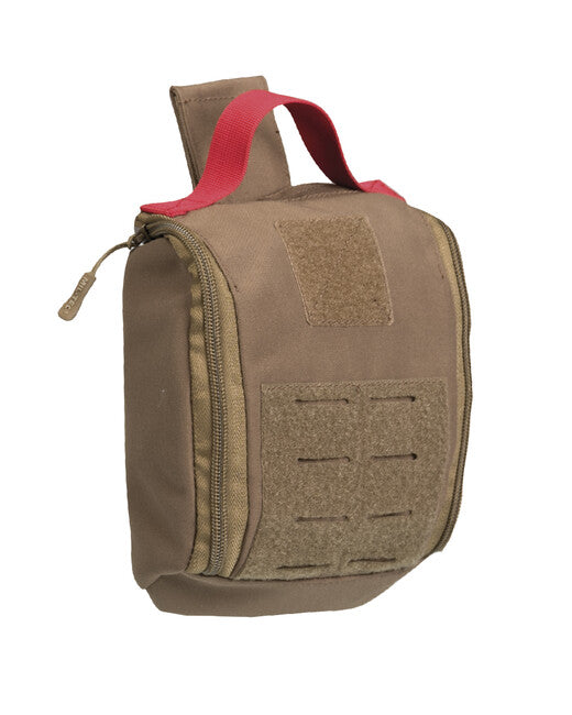 Mil-Tec IFAK Laser Cut First Aid Kit, Dark Coyote