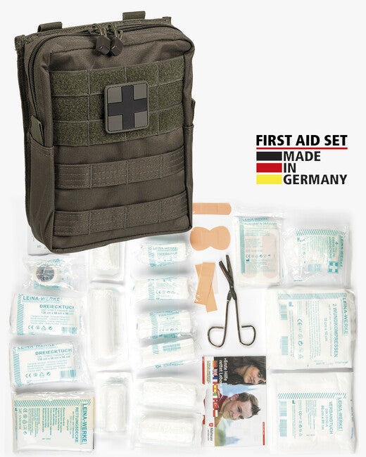 Mil-Tec First Aid Kit SET PRO 43 "Leina" Green