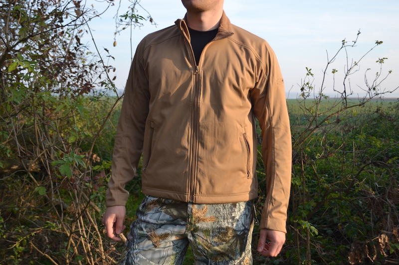 Mil-Tec Lite SoftShell Jacket 3-Layer Coyote