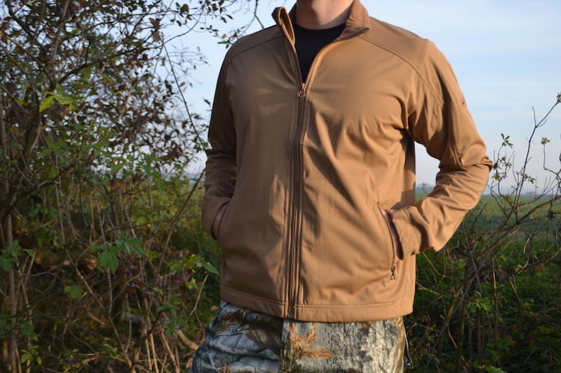 Mil-Tec Lite SoftShell Jacket 3-Layer Coyote