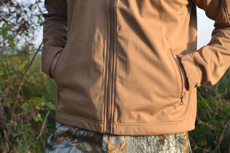 Mil-Tec Lite SoftShell Jacket 3-Layer Coyote