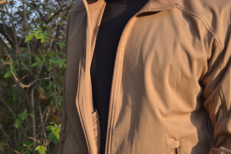 Mil-Tec Lite SoftShell Jacket 3-Layer Coyote