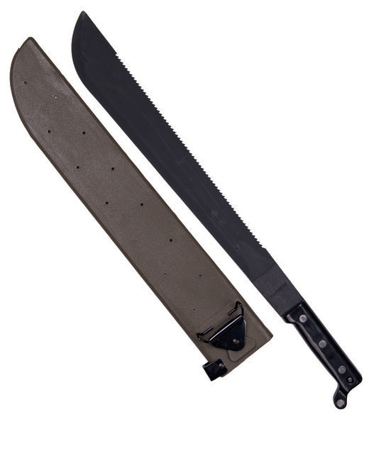 Mil-Tec Machete US with Saw in Plastic Sheath