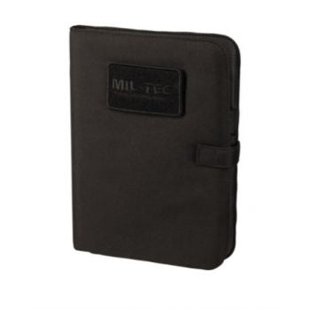 Mil-Tec Small Tactical Notebook, Black