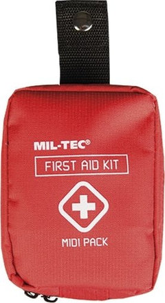 Mil-Tec Mini First Aid Kit, Red