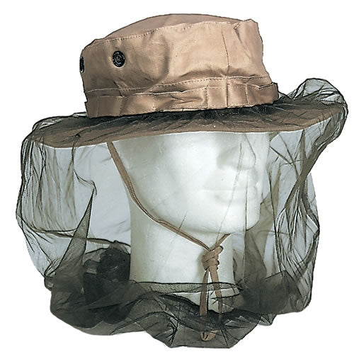 Mil-Tec Head Mosquito Net with Elastic Band