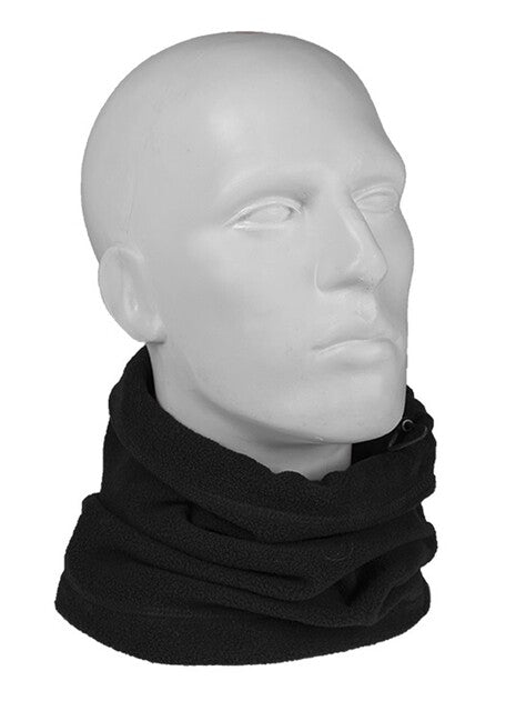 Mil-Tec Fleece Neck Warmer, Black