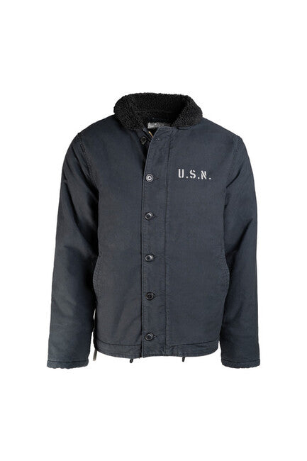 Mil-Tec US Navy N-1 Deck Jacket, Navy Blue