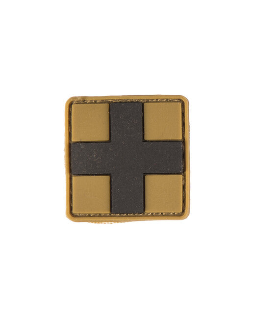 Mil-Tec First Aid 3D PVC Patch, Coyote Small