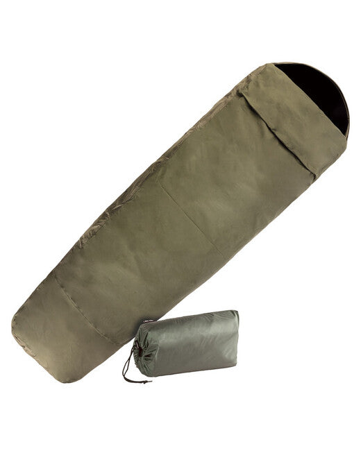 Mil-Tec Waterproof Three-Layer Sleeping Bag Cover, Olive
