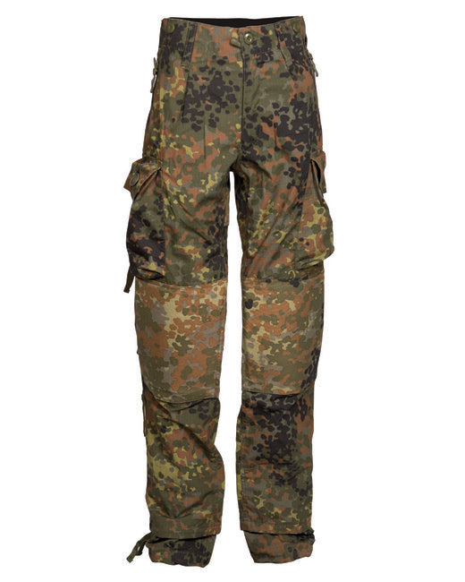 Mil-Tec KOMMANDO GEN II Pants with Knee Pads, Flecktarn