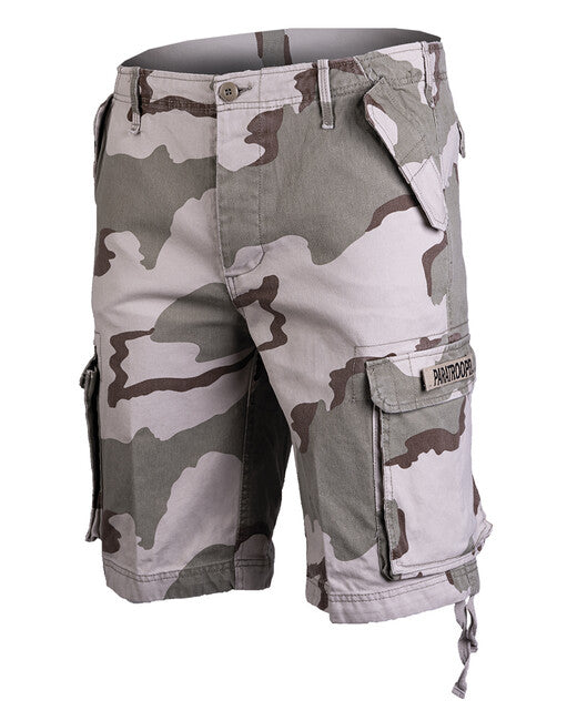 Mil-Tec Paratrooper Shorts, Desert
