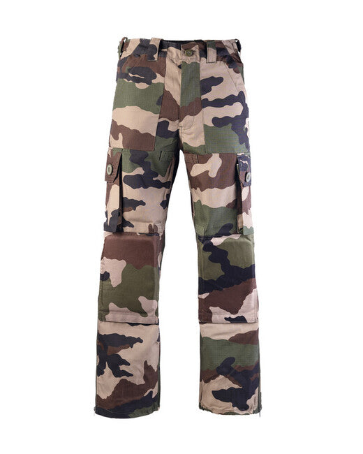 Mil-Tec Light Weight Trousers with Knee Pads, CCE Camo