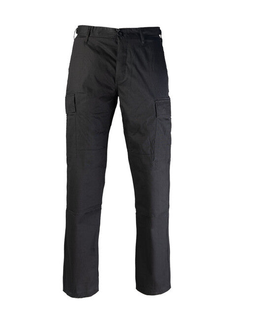 Mil-Tec US BDU Field Pants Rip-Stop, Black