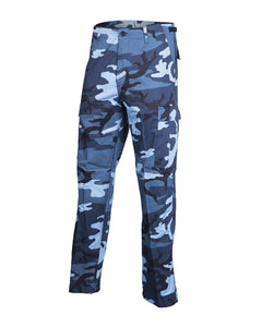 Mil-Tec US BDU RANGER hlače, sky blue camo