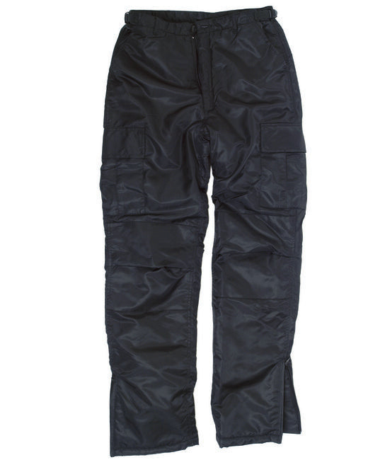 Mil-Tec US MA1 Thermo Trousers, Black