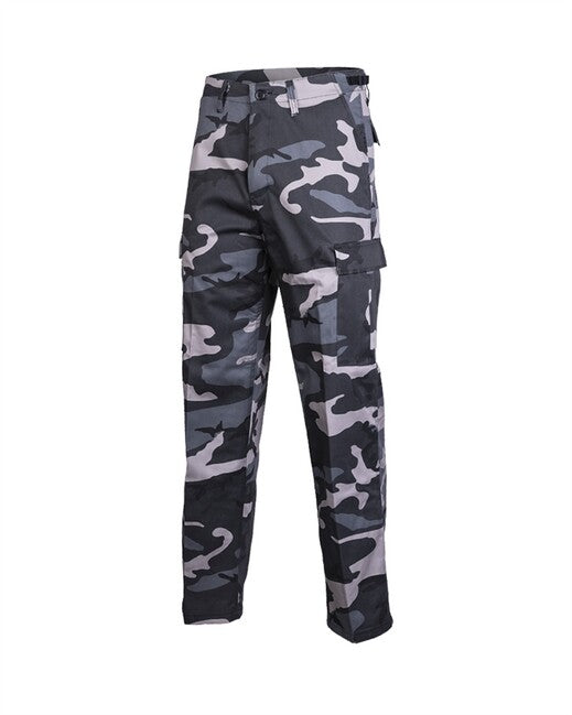 Mil-Tec US Ranger BDU Trousers, Dark Camo