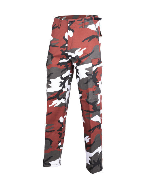 Mil-Tec US BDU Ranger Pants, Red Camo
