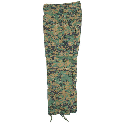 Mil-Tec US ACU Rip-Stop Pants, Digital Woodland