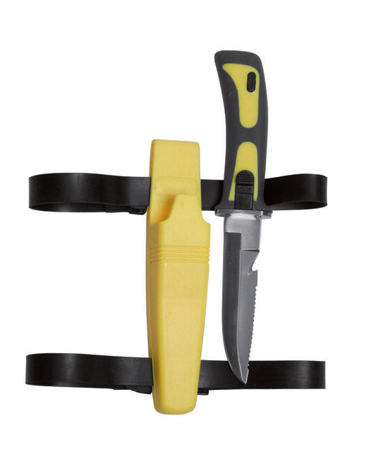 Mil-Tec FROGMAN Diving Knife, Yellow
