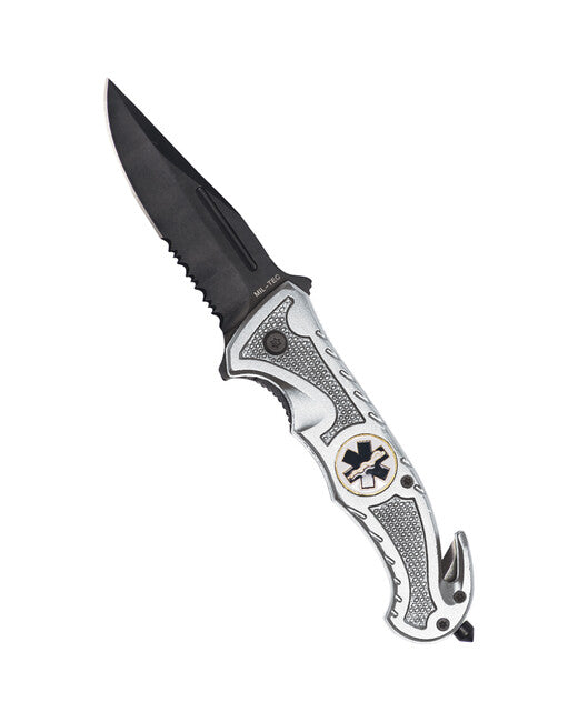 Mil-Tec Rescue Knife, Black