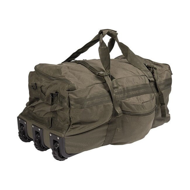 Mil-Tec OD Combat Bag with Wheel