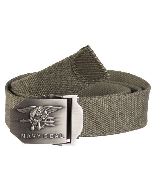 Mil-Tec US Navy SEAL Belt 38mm, Olive