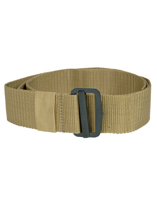 Mil-Tec US Trouser Belt with Metal Buckle, Coyote