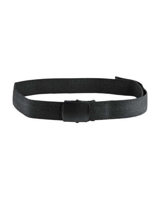Mil-Tec US Belt 38mm, Black with Black Buckle
