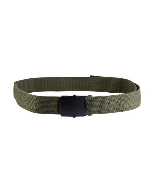 Mil-Tec US with Black Buckle 38mm Belt, Olive