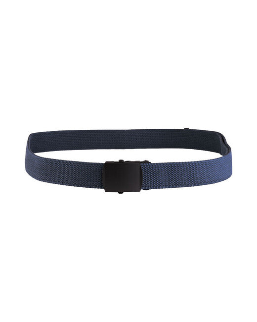 Mil-Tec US Belt with Black Buckle, Navy Blue