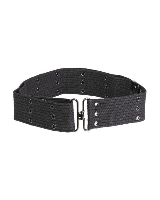 Mil-Tec US Type LC1 Belt with Metal Buckle, Black