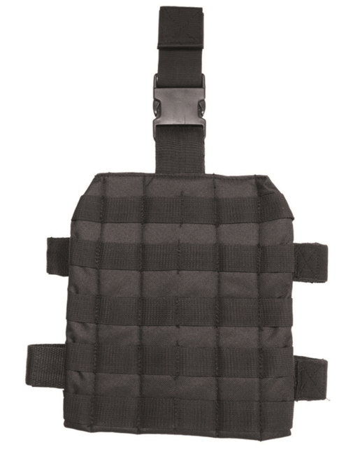 Mil-Tec Molle Leg Panel, Black