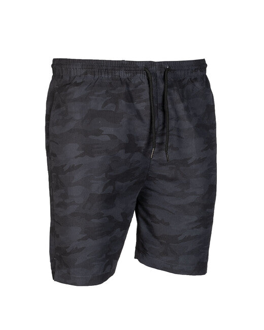 Mil-Tec Men's Swim Shorts, Dark Camo