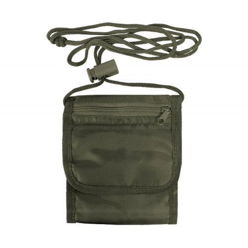 Mil-Tec Neck Wallet, Olive