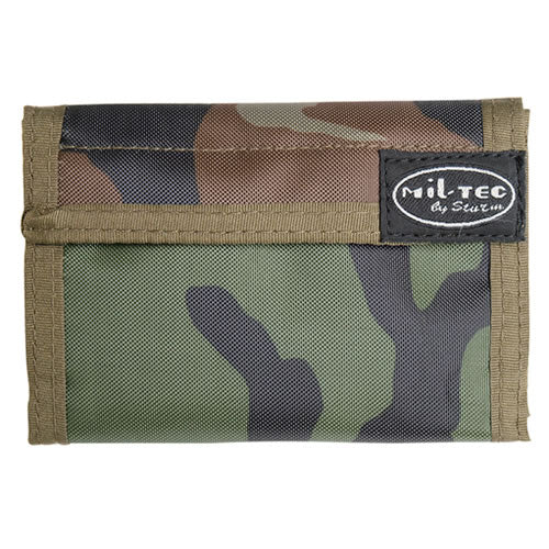 Mil-Tec Wallet Hook and Loop Woodland