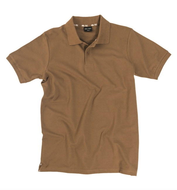 Mil-Tec Pikee Polo Shirt, Coyote