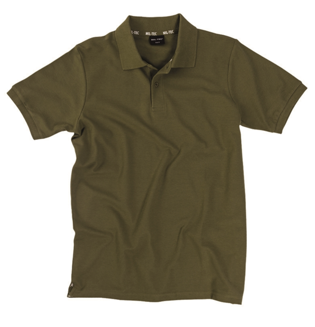 Mil-Tec Pikee Polo Shirt, Olive