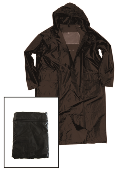 Mil-Tec Raincoat Rain Cover, Black