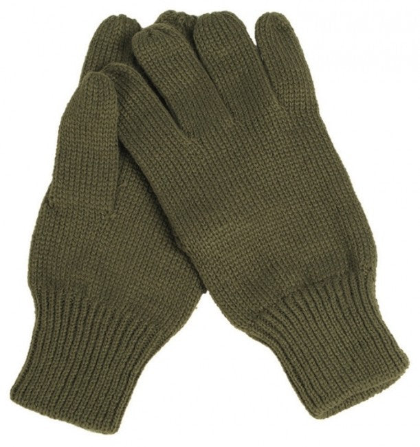Mil-Tec Knitted Gloves, Olive