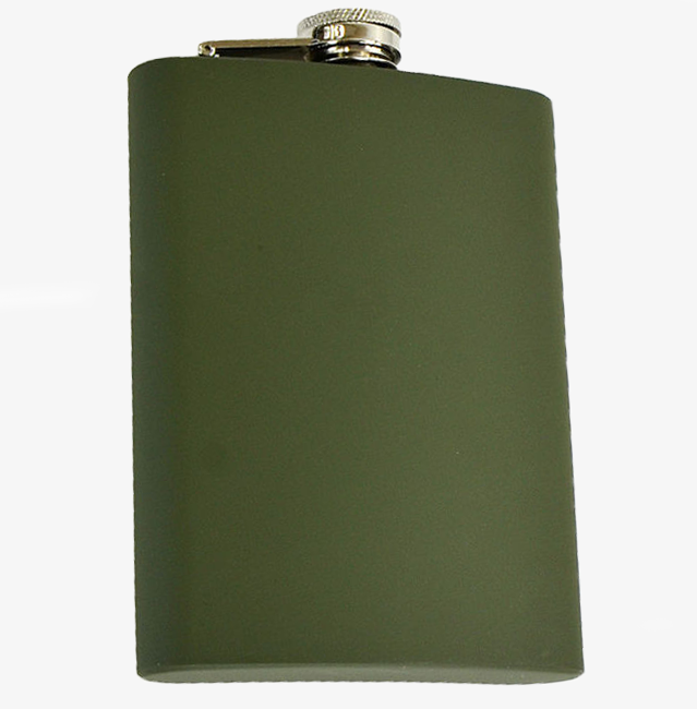 Mil-Tec Flask, Olive, 6oz./170ml