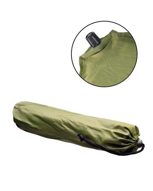 Mil-Tec Self-Inflating Pad, Olive 35 x 32 cm