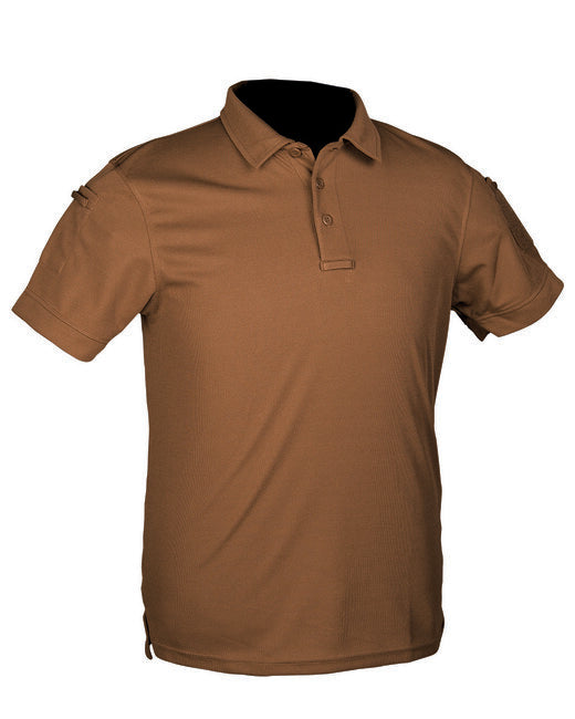 Mil-Tec TACTICAL Polo Shirt, Coyote