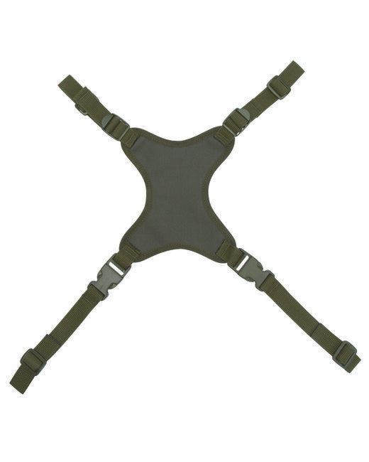 Mil-Tec BW Helmet Attachment Straps for Backpack, Olive