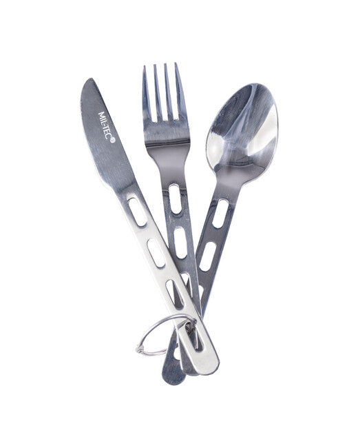 Mil-Tec Light Weight Cutlery Set with Ring
