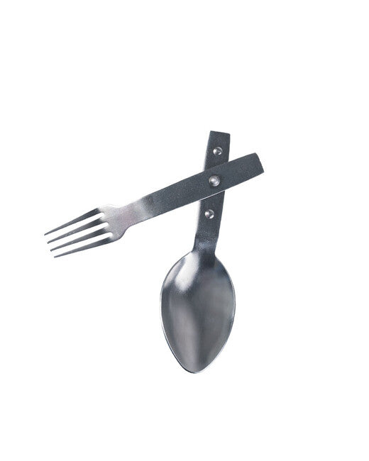 Mil-Tec WH Aluminum Two-Piece Cutlery Replica