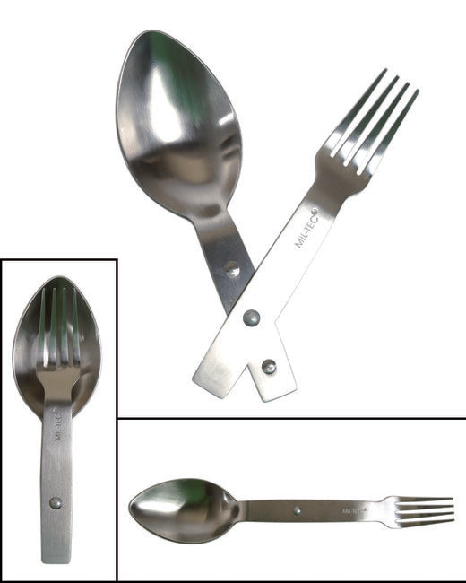 Mil-Tec Cutlery WH Stainless Steel Two-Piece Replica