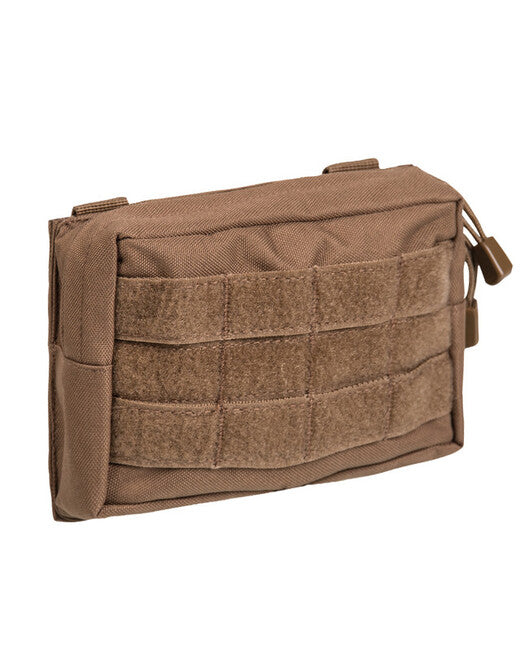 Mil-Tec Small Horizontal MOLLE Pouch, Coyote