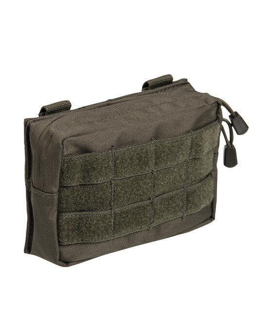 Mil-Tec Small Horizontal MOLLE Pouch, Green