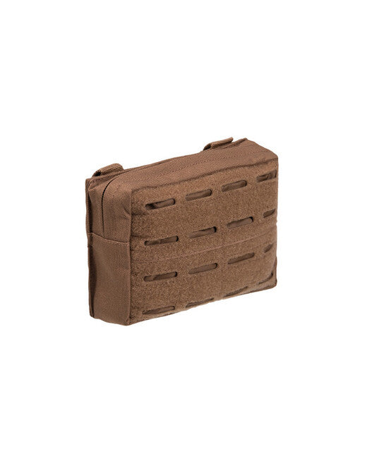 Mil-Tec Small Pouch LASER CUT Horizontal MOLLE Dark Coyote